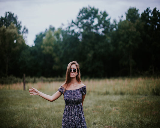 Ways to Make a Floral Dress More Edgy