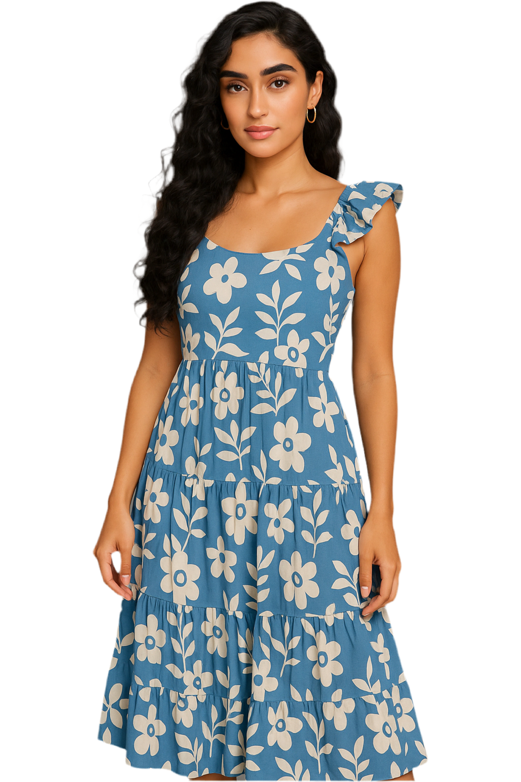 Flowy Midi Dress