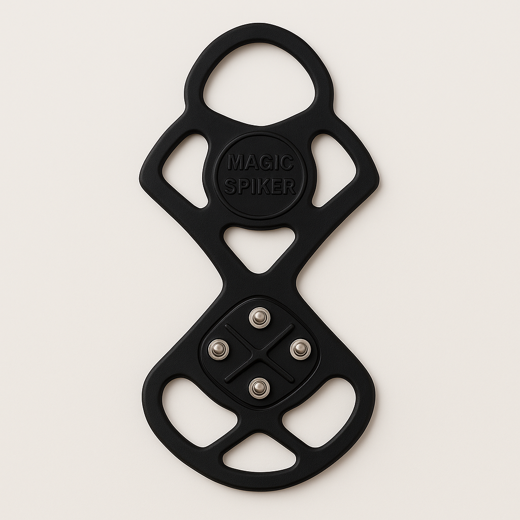 Magic Spiker Anti-Slip Shoe Grip | Ice & Snow Traction Cleats | Winter Walking Safety Spikes