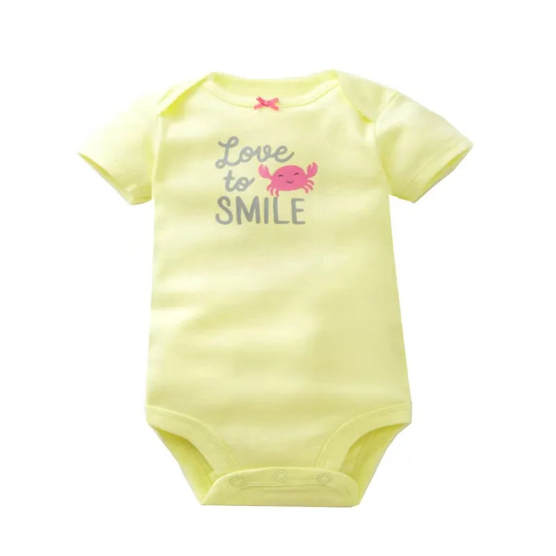 Cotton Flower Rompers