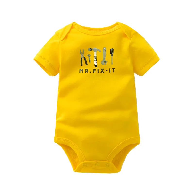 Cotton Flower Rompers
