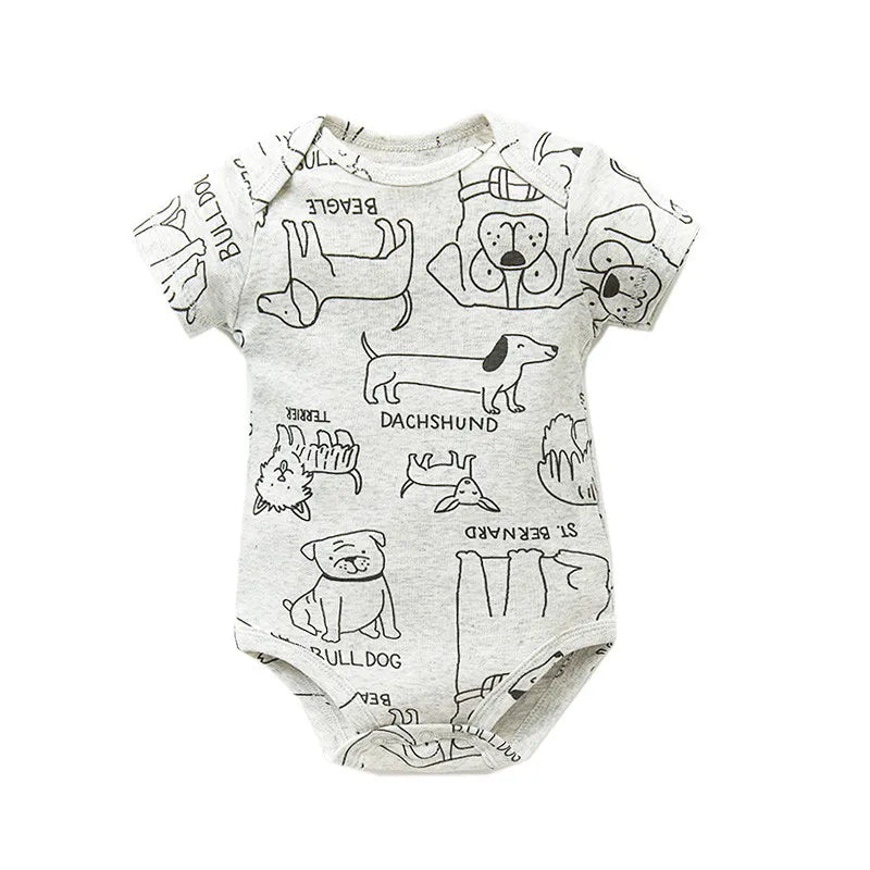 Cotton Flower Rompers