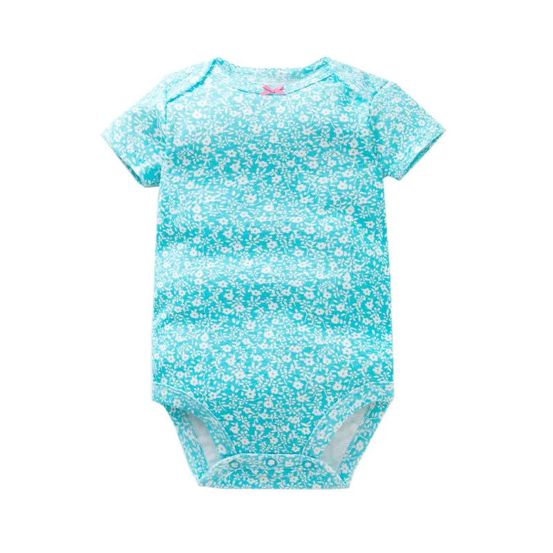Cotton Flower Rompers
