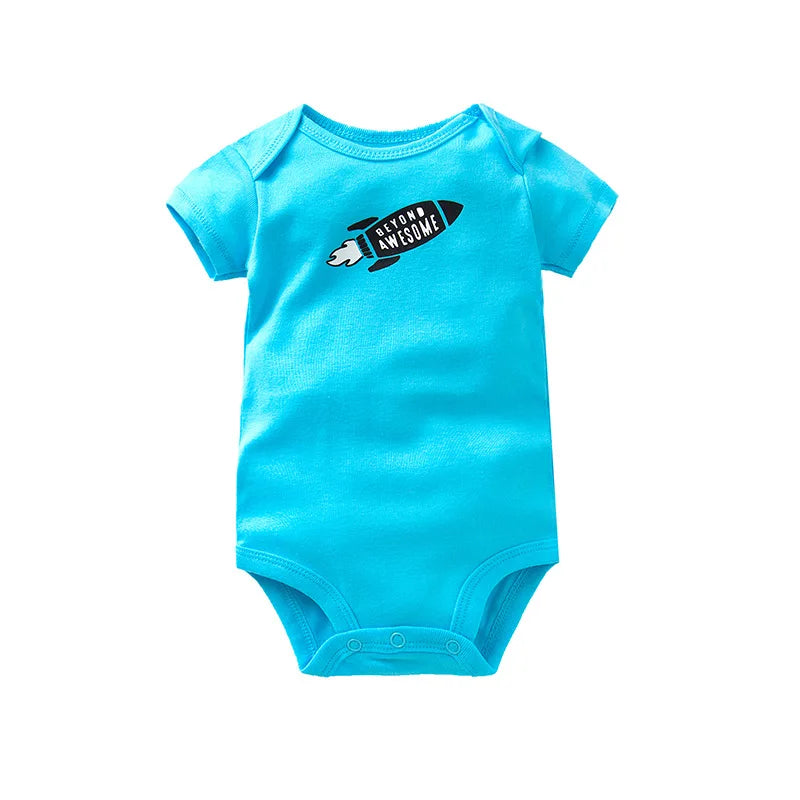 Cotton Flower Rompers