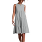 Tiered Round Neck Sleeveless Mini Tank Dress