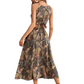 Printed Cami and Slit Skirt Set