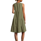 Tiered Round Neck Sleeveless Mini Tank Dress
