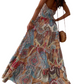 Printed Halter Neck Maxi Dress