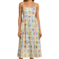 Summer Floral Print Tiered Maxi Cami Dress