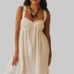 Sweetheart Neck Midi Dress