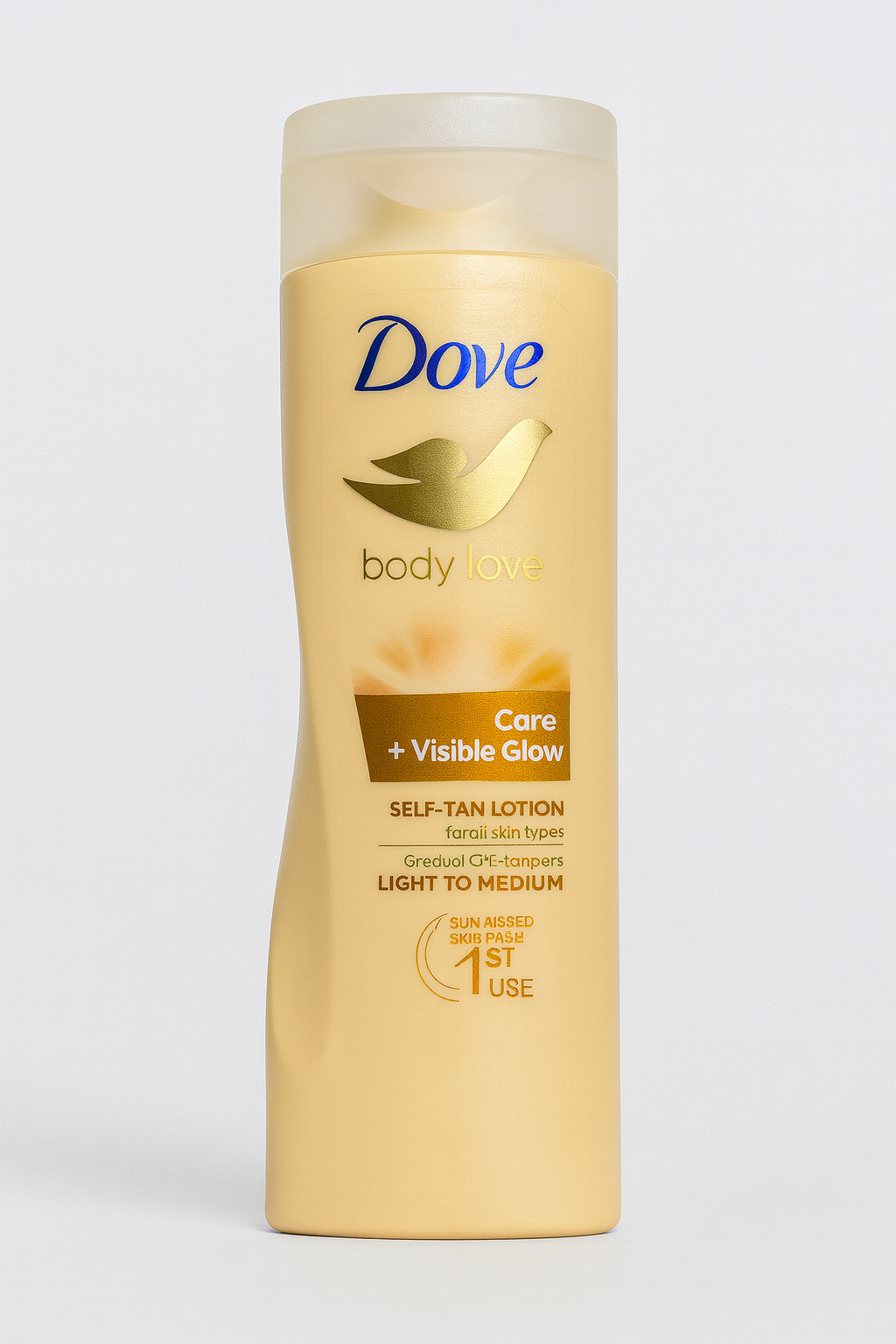 Dove Body Love Care + Visible Glow Self-Tan Lotion (Light to Medium)
