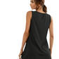 Scoop Neck Wide Strap Top and Shorts Set