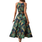 Printed Cami and Slit Skirt Set