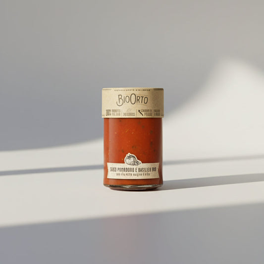 Bio Orto - Organic Tomato & Basil Pasta Sauce