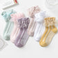 Lace Ruffle Baby Breathable Mesh Socks School Cotton