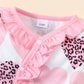 Winter Newborn Infant Baby Boys Romper Bear Print Long Sleeve Button Up Front Rompers Kids Onepiece Soft Fashion Baby  Clothing