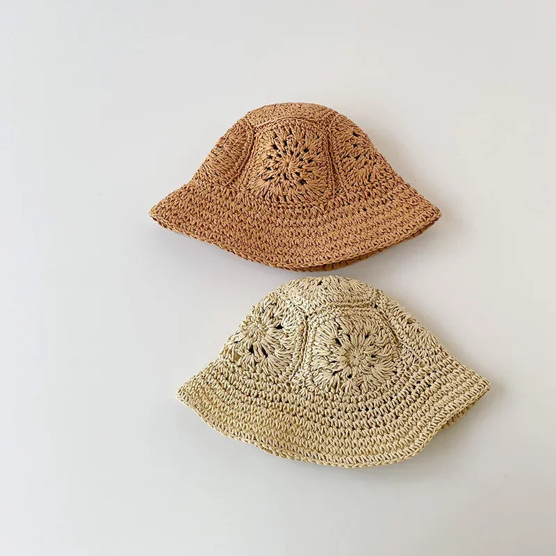 Straw Hat Summer Girls Baby