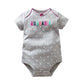 3Pcs/Lot Baby Bodysuits Summer Boy Girl Clothes Cotton Flower Rompers Newborn Clothing Cartoon Infant Outfit 3 -24 Months