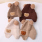 Cute Bear Embroidered Pullover